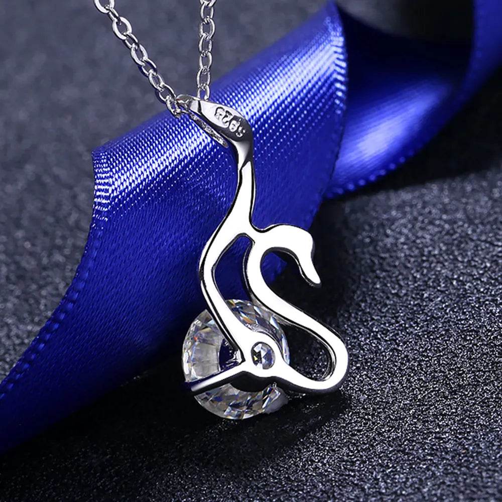 2 Carat Moissanite 925 Sterling Silver Necklace - luxurift