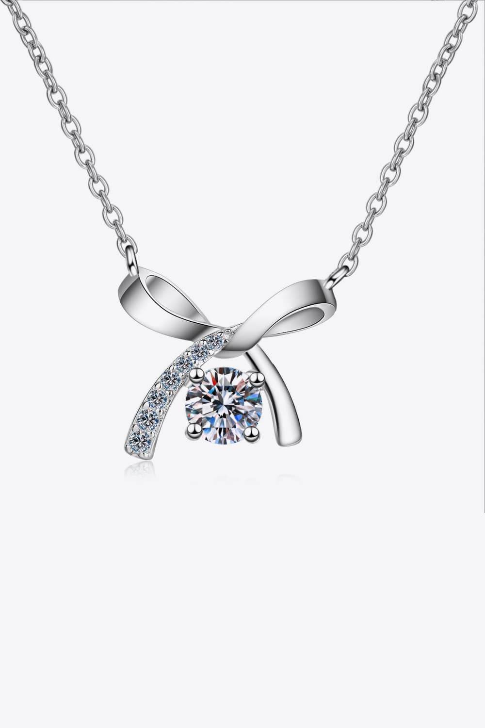 Moissanite 925 Sterling Silver Necklace - luxurift