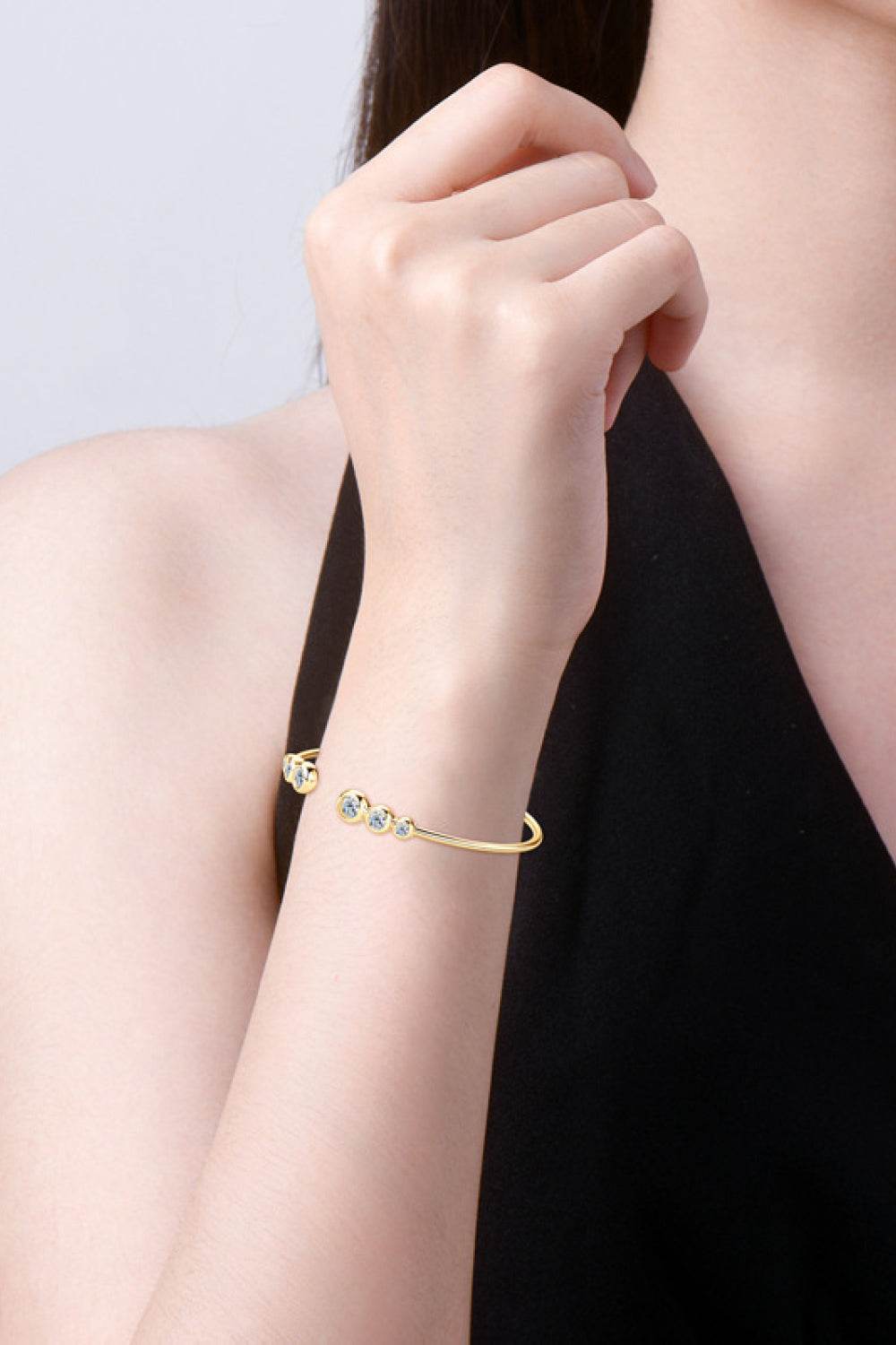 1.8 Carat Moissanite 925 Sterling Silver Bracelet - luxurift