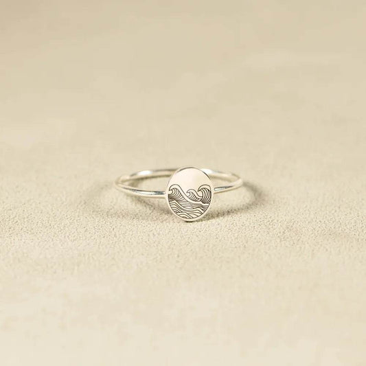 925 Sterling Silver Signet Ring - luxurift