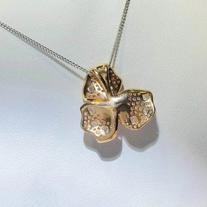 2 Carat Moissanite 925 Sterling Silver Pendant Necklace - luxurift