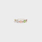 Flower Shape 925 Sterling Silver Zircon Ring - luxurift