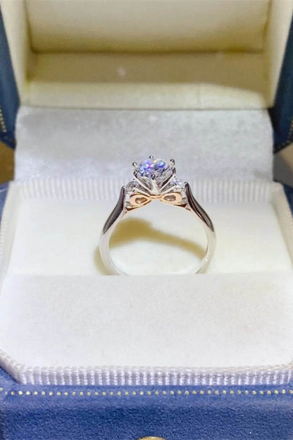 2 Carat Moissanite 925 Sterling Silver Ring - luxurift