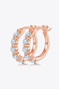 Adored 1 Carat Moissanite 925 Sterling Silver Earrings - luxurift