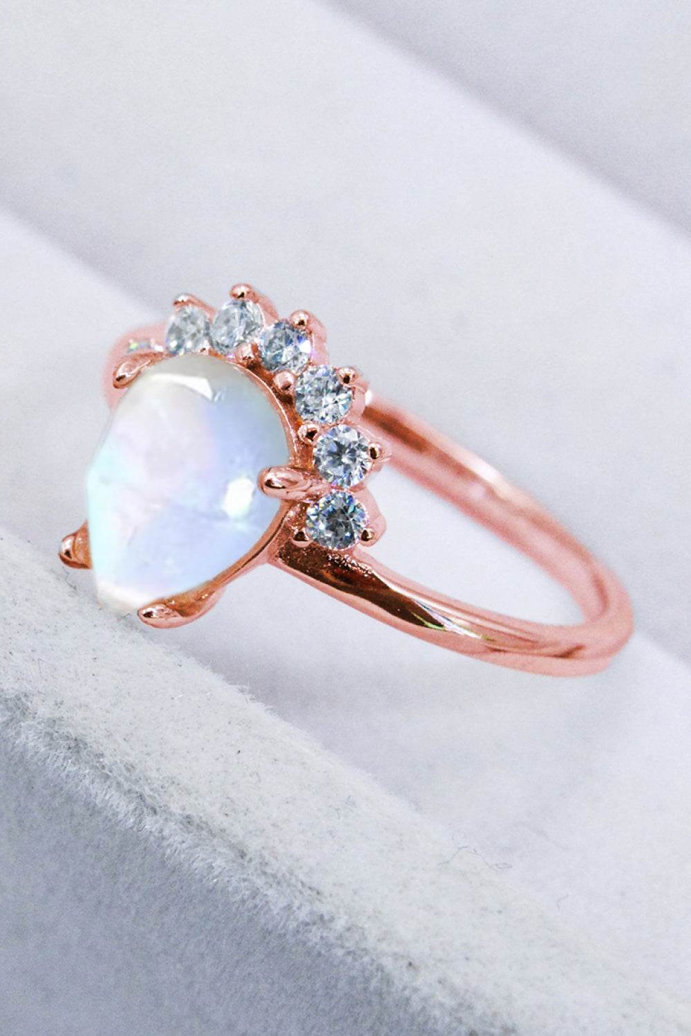 925 Sterling Silver Moonstone Ring - luxurift