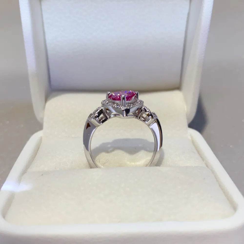 1 Carat Moissanite 925 Sterling Silver Ring - luxurift