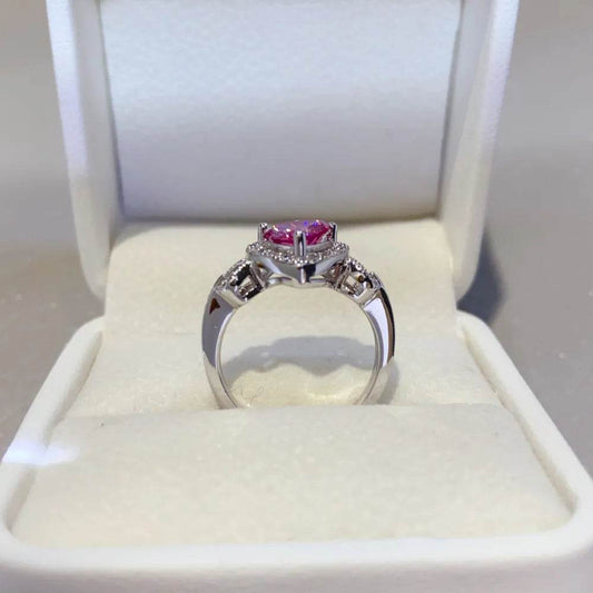 1 Carat Moissanite 925 Sterling Silver Ring - luxurift