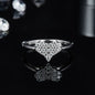Moissanite 925 Sterling Silver Heart Ring - luxurift
