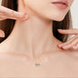1 Carat Moissanite 925 Sterling Silver Necklace - luxurift
