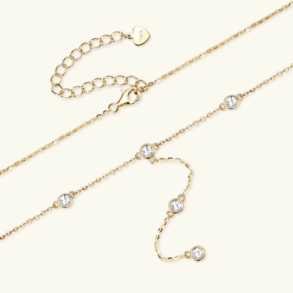 1.1 Carat Moissanite 925 Sterling Silver Necklace - luxurift