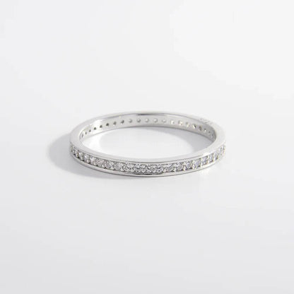 925 Sterling Silver Inlaid Zircon Ring - luxurift