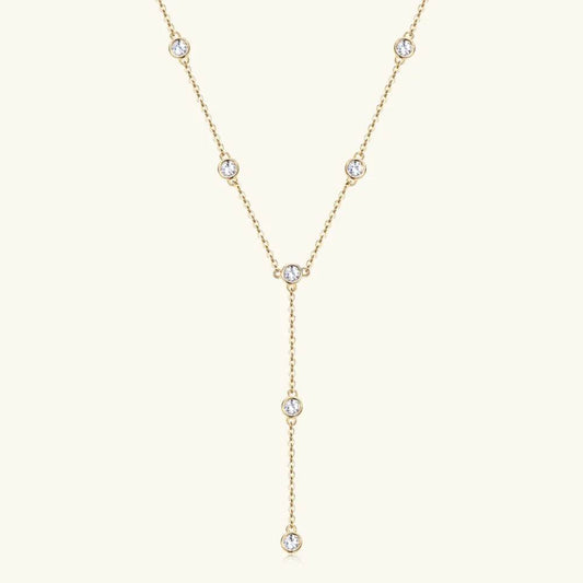 1.1 Carat Moissanite 925 Sterling Silver Necklace - luxurift