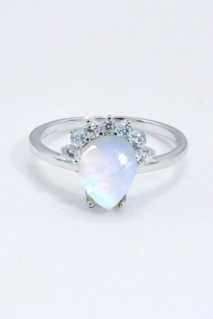 925 Sterling Silver Moonstone Ring - luxurift