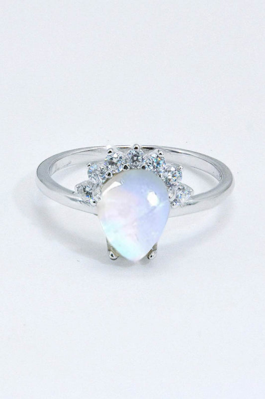 925 Sterling Silver Moonstone Ring - luxurift