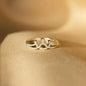 Crown Shape Inlaid Zircon 925 Sterling Silver Ring - luxurift