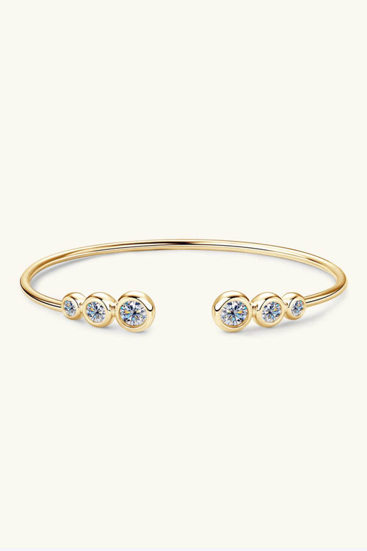 1.8 Carat Moissanite 925 Sterling Silver Bracelet - luxurift