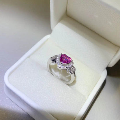 1 Carat Moissanite 925 Sterling Silver Ring - luxurift
