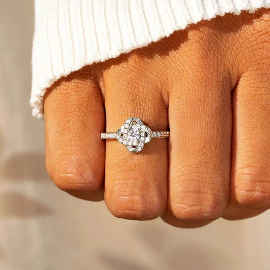 925 Sterling Silver Inlaid Zircon Ring - luxurift