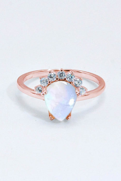 925 Sterling Silver Moonstone Ring - luxurift