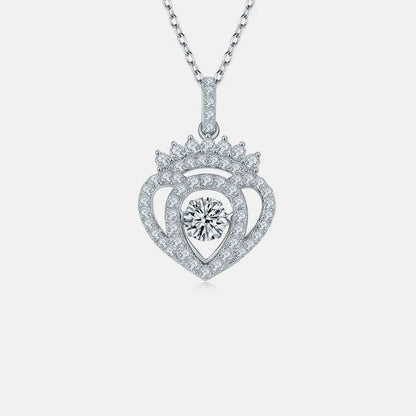 Moissanite 925 Sterling Silver Necklace - luxurift