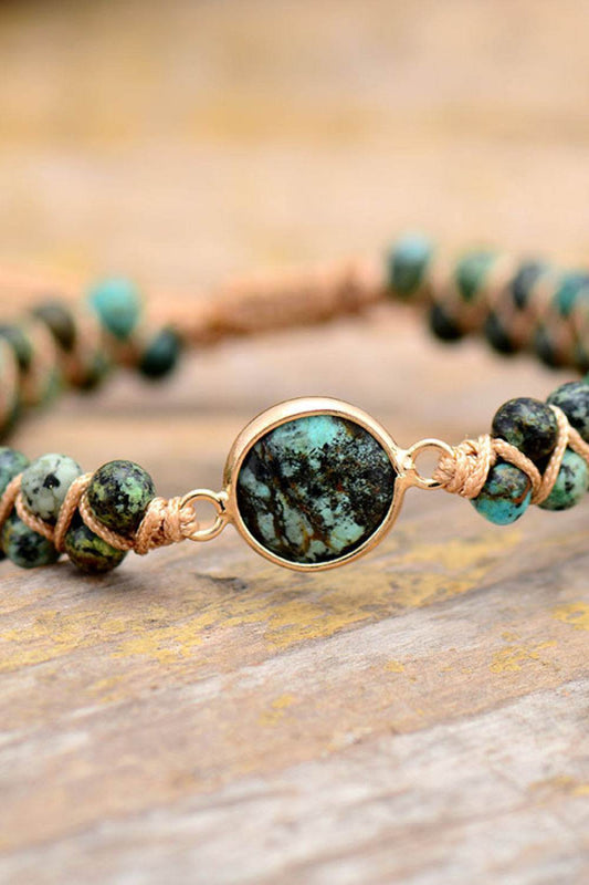 Handmade Beaded Copper Bracelet - luxurift
