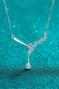 1 Carat Moissanite 925 Sterling Silver Necklace - luxurift