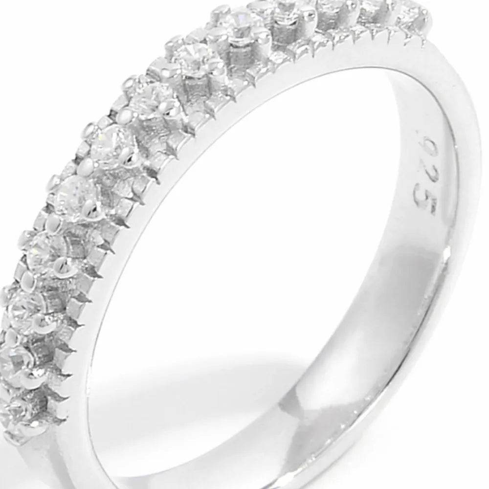 925 Sterling Silver Inlaid Zircon Ring - luxurift