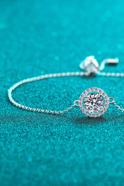 Adored All For Fun 1 Carat Moissanite Bracelet - luxurift
