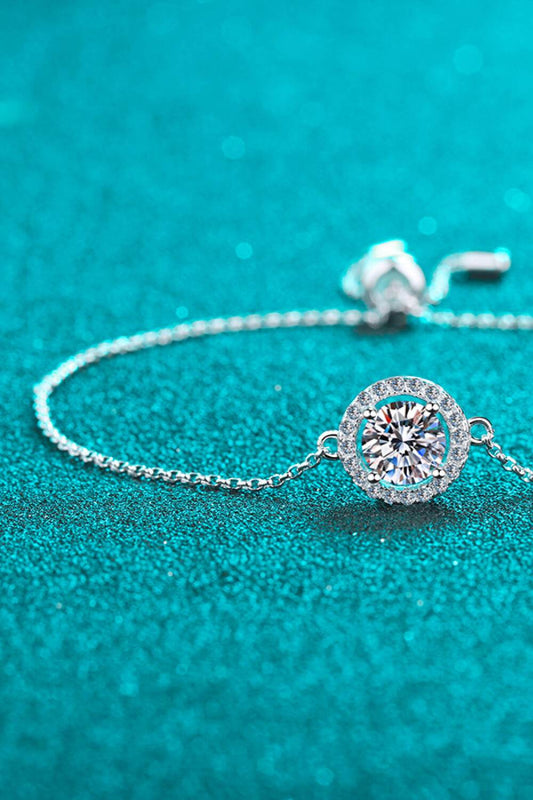 Adored All For Fun 1 Carat Moissanite Bracelet - luxurift