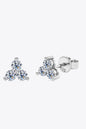 Moissanite 925 Sterling Silver Stud Earrings - luxurift