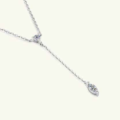 Moissanite 925 Sterling Silver Necklace - luxurift