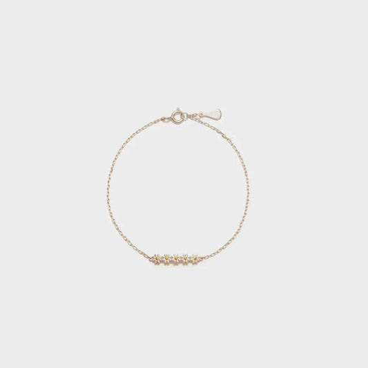Daisy Shape Spring Ring Closure Bracelet - luxurift