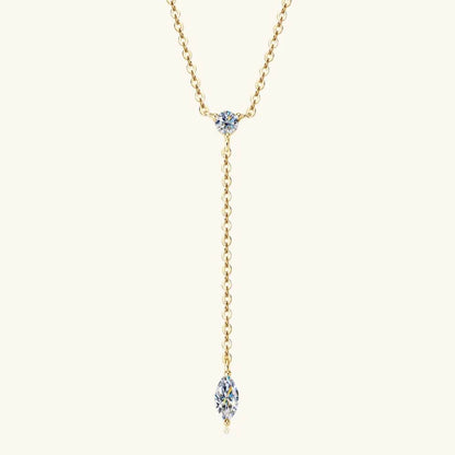 Moissanite 925 Sterling Silver Necklace - luxurift
