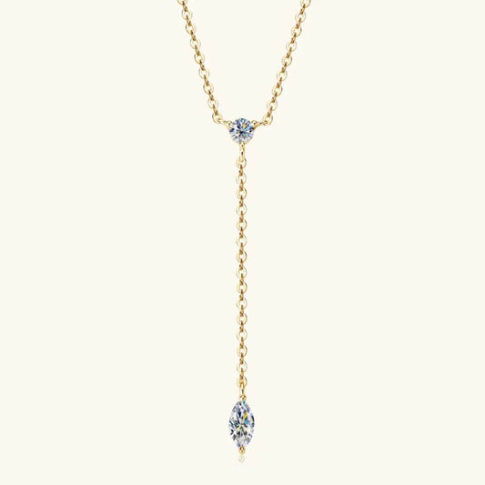 Moissanite 925 Sterling Silver Necklace - luxurift