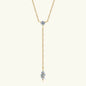 Moissanite 925 Sterling Silver Necklace - luxurift