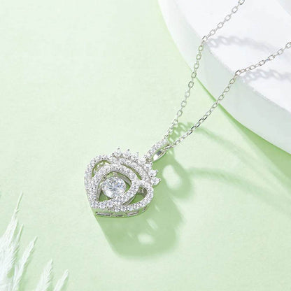 Moissanite 925 Sterling Silver Necklace - luxurift