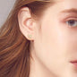 Moissanite 925 Sterling Silver Butterfly Stud Earrings - luxurift