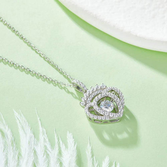 Moissanite 925 Sterling Silver Necklace - luxurift