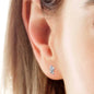 925 Sterling Silver Moissanite Stud Earrings - luxurift