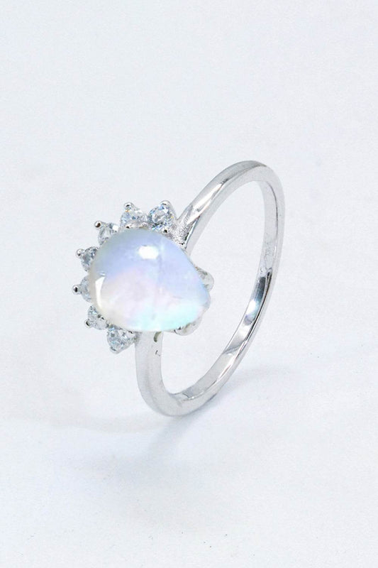 925 Sterling Silver Moonstone Ring - luxurift