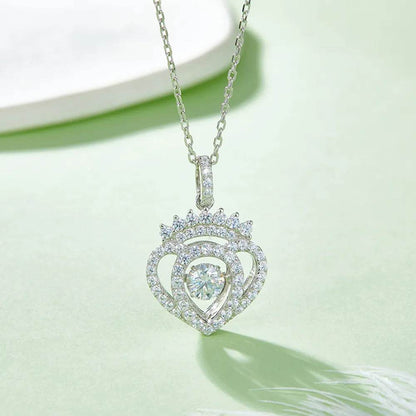 Moissanite 925 Sterling Silver Necklace - luxurift