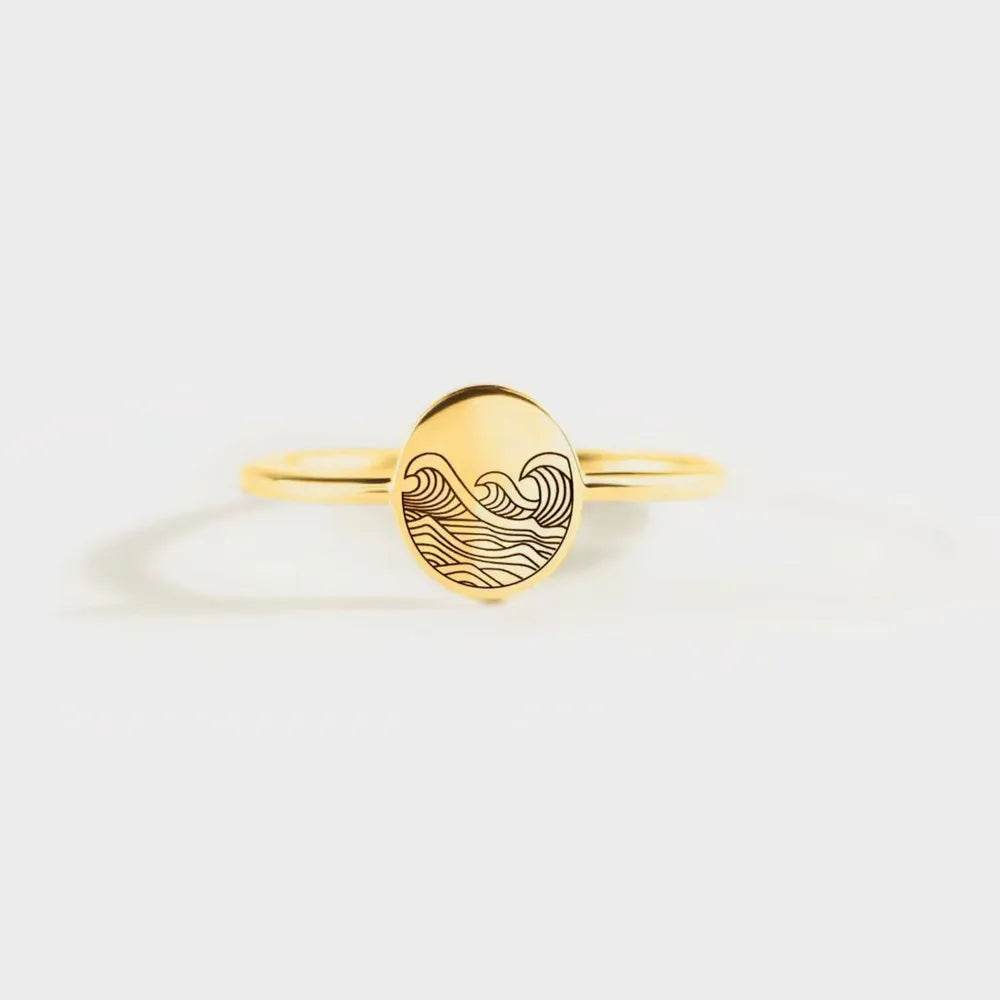 925 Sterling Silver Signet Ring - luxurift