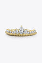 Crown Shape Moissanite Ring - luxurift