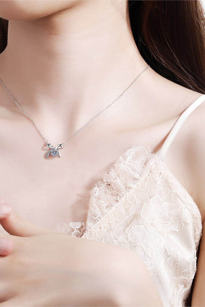 Moissanite 925 Sterling Silver Necklace - luxurift