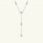 1.1 Carat Moissanite 925 Sterling Silver Necklace - luxurift
