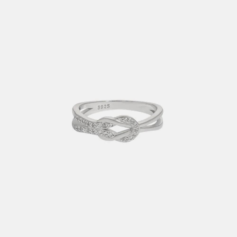 Zircon 925 Sterling Silver Ring - luxurift