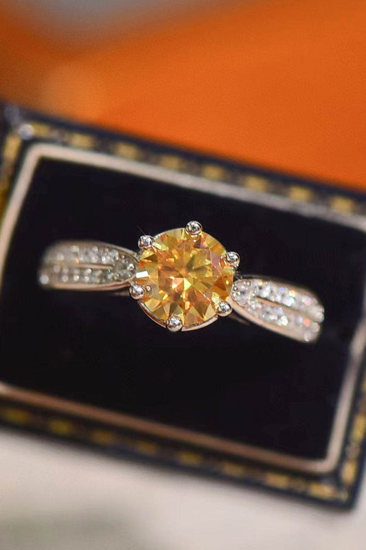 Living Your Life 3 Carat Moissanite 6-Prong Ring - luxurift