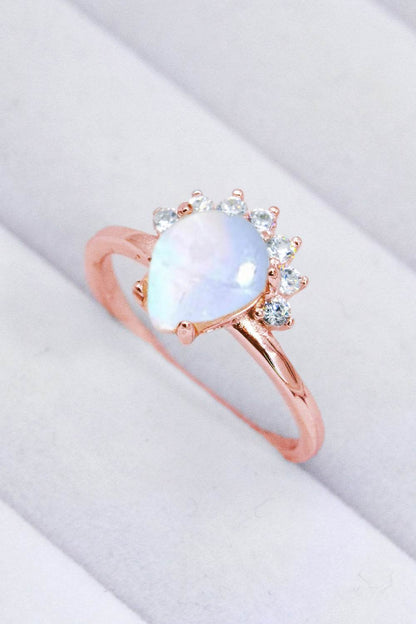 925 Sterling Silver Moonstone Ring - luxurift