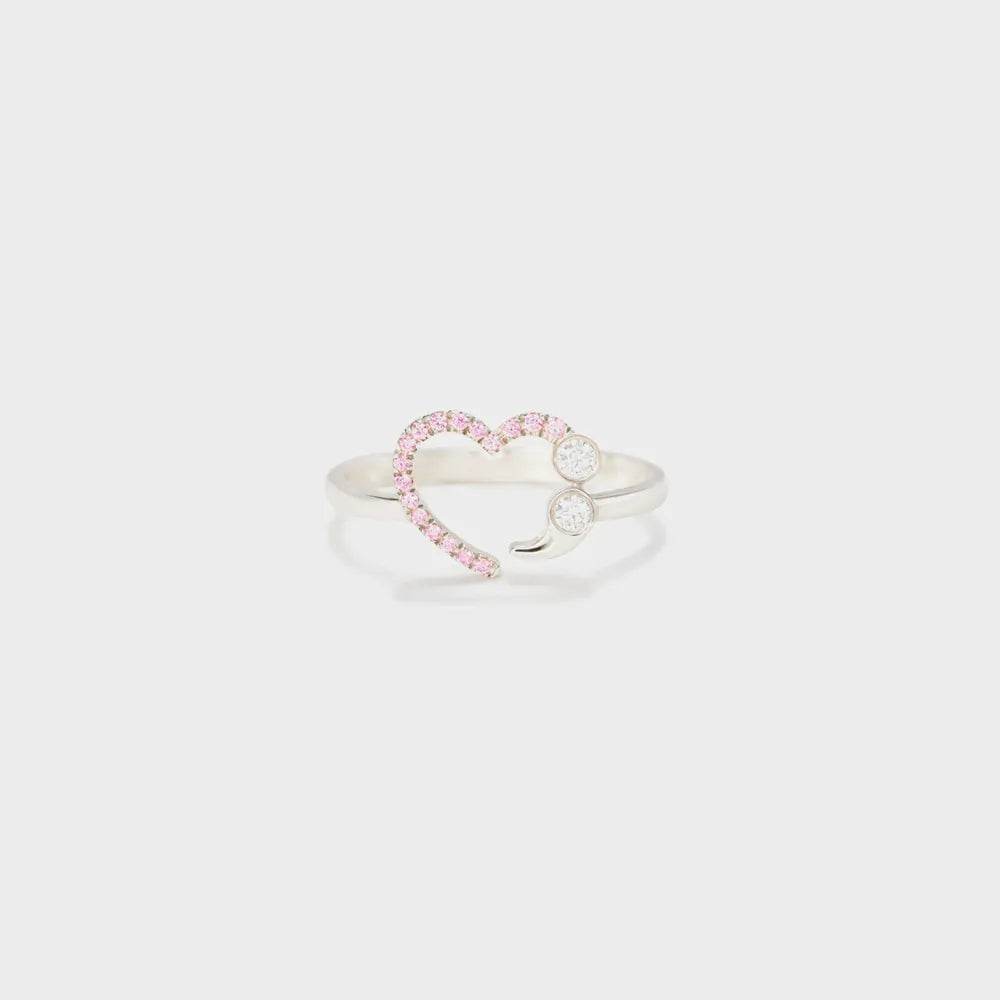 925 Sterling Silver Inlaid Zircon Ring - luxurift