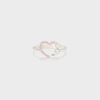 925 Sterling Silver Inlaid Zircon Ring - luxurift